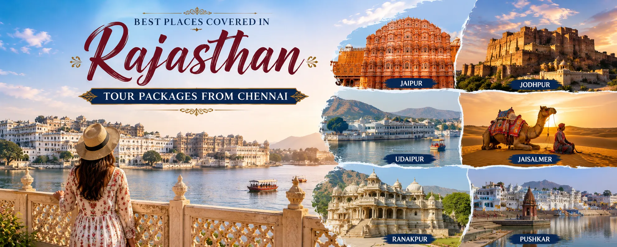 Best Places Covered in Rajasthan Tour Packages From Chennai